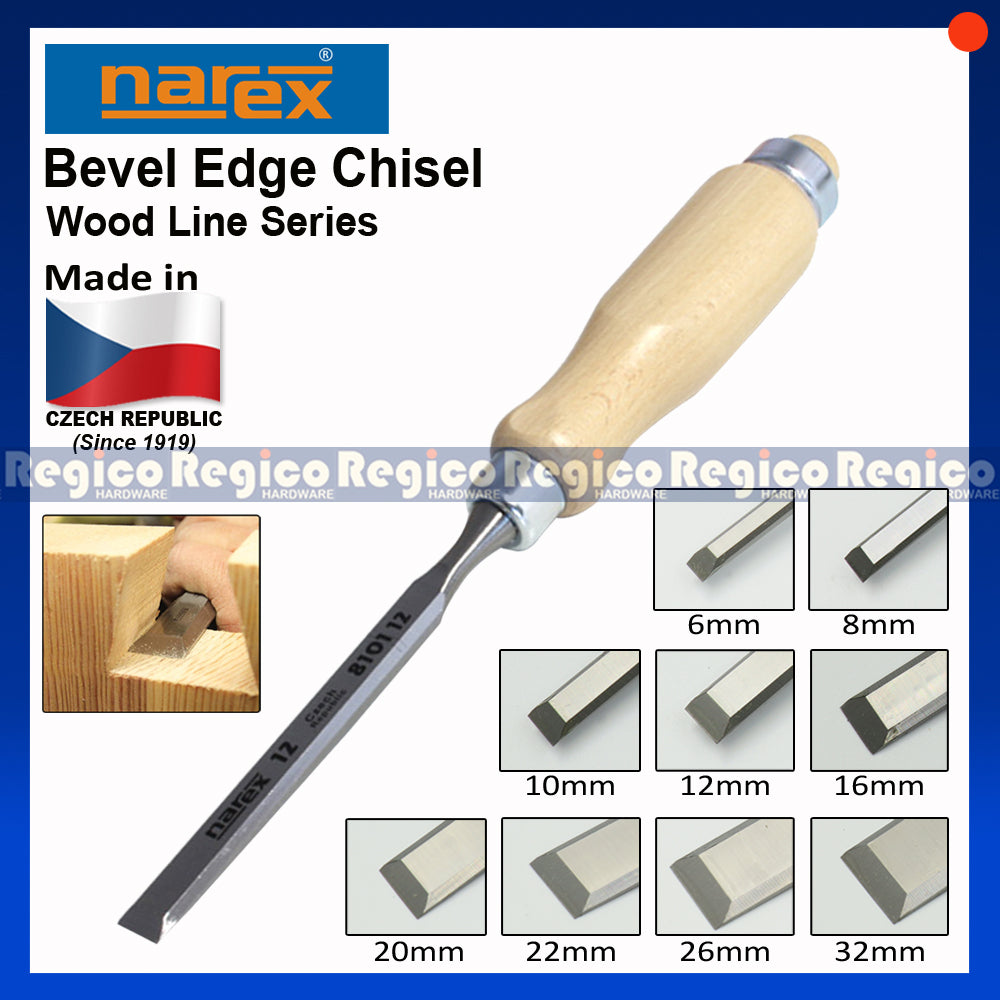 Narex Bevel Edge Wood Chisel (#8101)