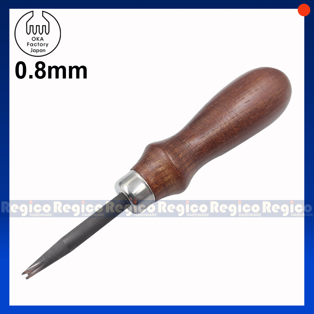 Oka Leather Edge Beveller Leatherworking Leather Craft Tools