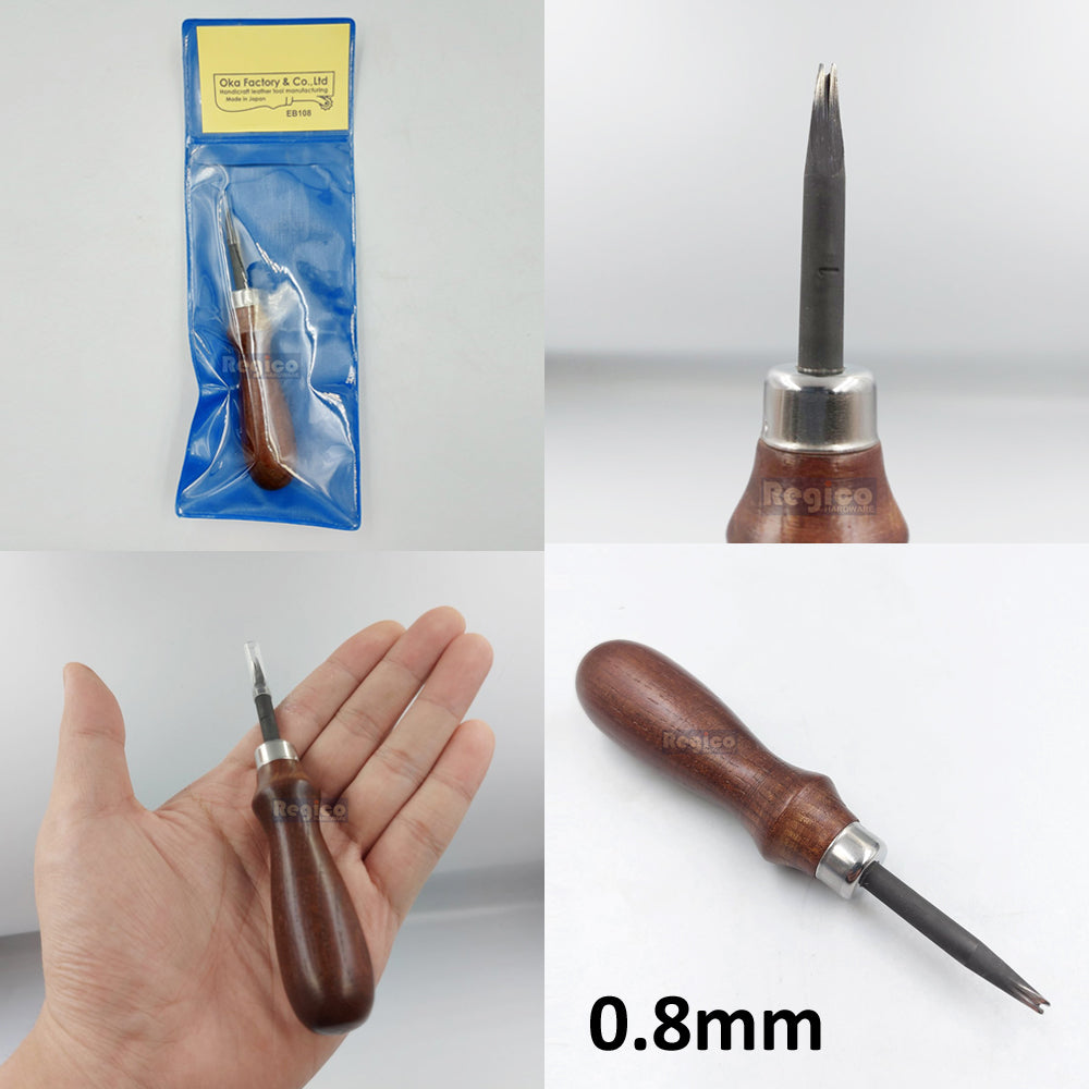 Oka Leather Edge Beveller Leatherworking Leather Craft Tools