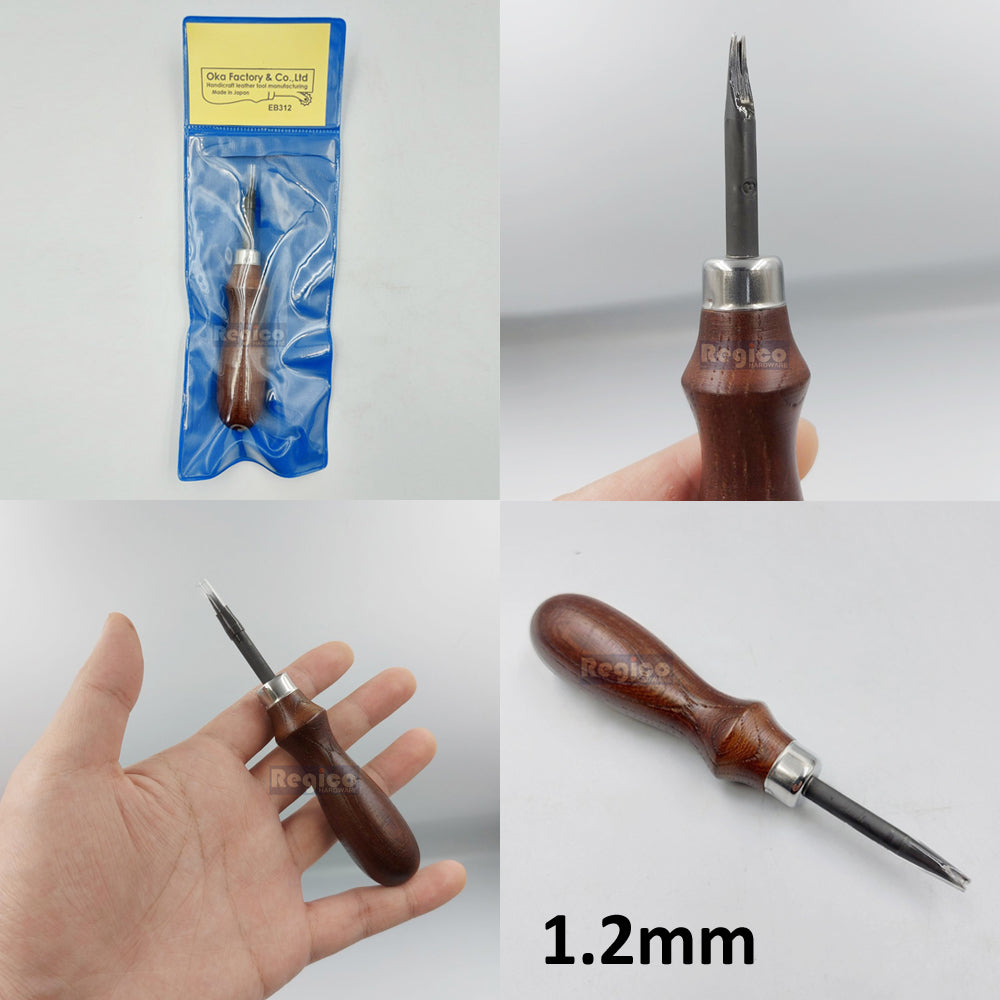 Oka Leather Edge Beveller Leatherworking Leather Craft Tools