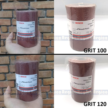 BOSCH Sanding Roll 115mm x 5mts