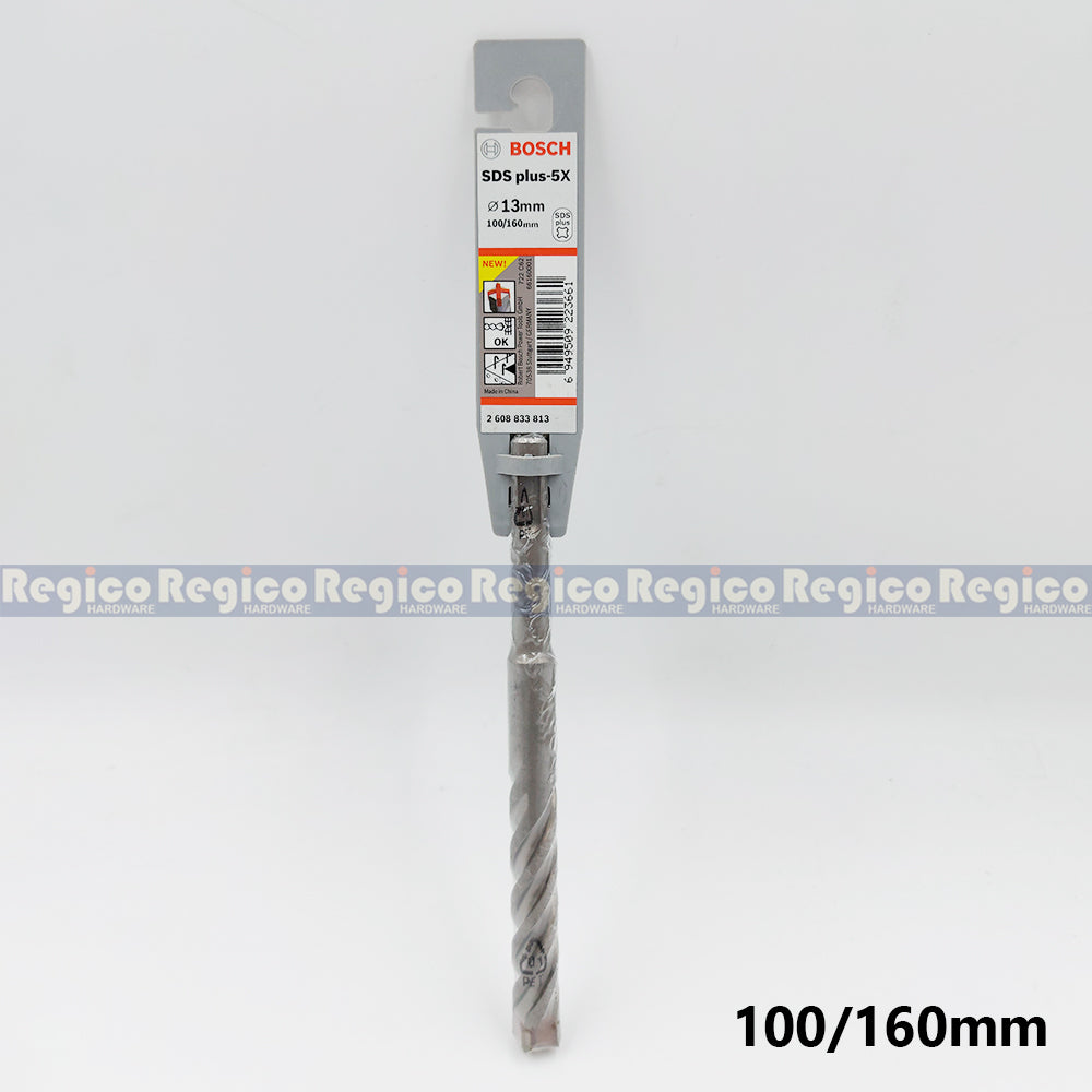 Bosch 13mm SDS Plus 5x Concrete Rotary Hammer Drill Bit Bosch Accessories
