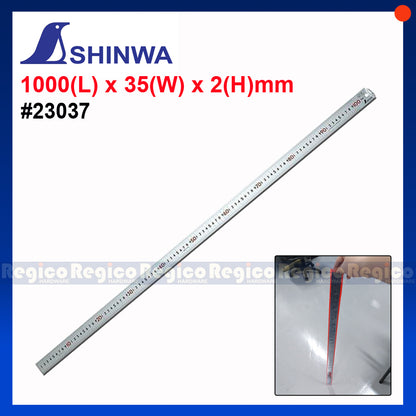 Shinwa  300mm 1000mm Stainless Hardened Ruler
