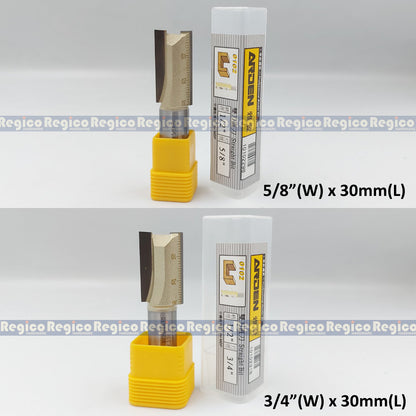 ARDEN 2 Flute 1/2 Shank Imperial Straight Router Bit #0102