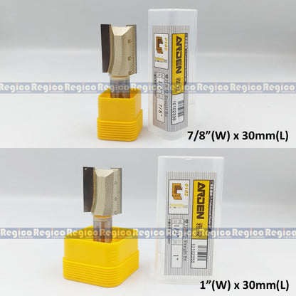ARDEN 2 Flute 1/2 Shank Imperial Straight Router Bit #0102