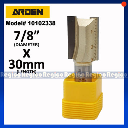 ARDEN 2 Flute 1/2 Shank Imperial Straight Router Bit #0102