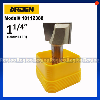 Arden 1/2 Shank Bottom Cleaning Router Bit for Plunge Router #0112