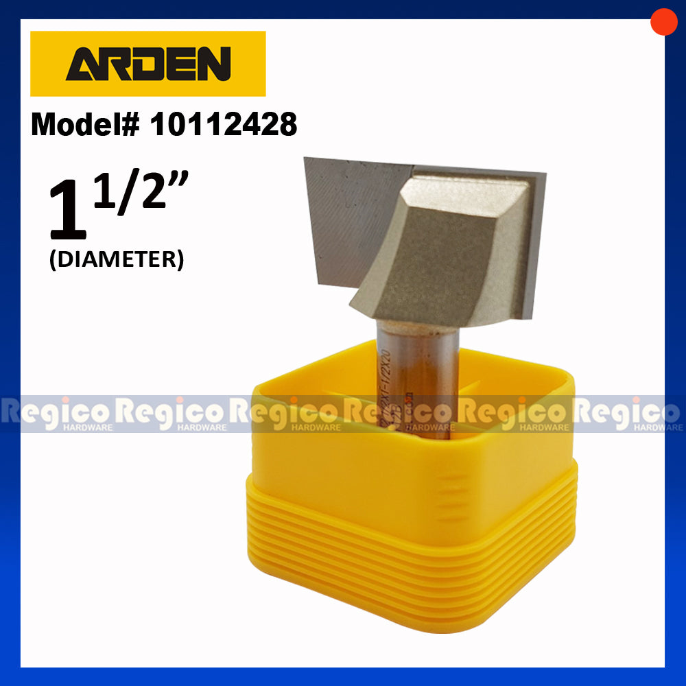Arden 1/2 Shank Bottom Cleaning Router Bit for Plunge Router #0112