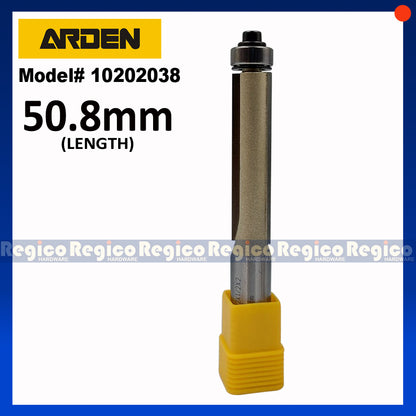 ARDEN 1/2" Shank Flush Trim Router Bit with Ball Bearing Long Series #0202