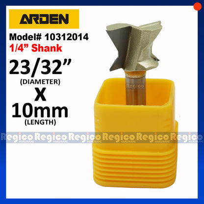 ARDEN 60 Degree Chamfer Chamfering Router Bit for Woodworking #0312