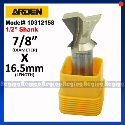 ARDEN 60 Degree Chamfer Chamfering Router Bit for Woodworking #0312