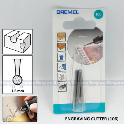 Dremel Engraving Cutter (105 106 107 108 110 111 112 118) Dremel Accessories