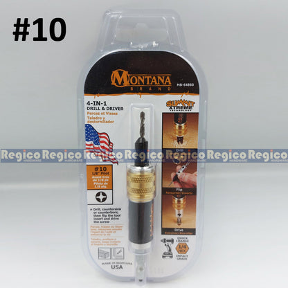 Montana 4 in 1 Drill Driver Compact Modular Drill and Driver