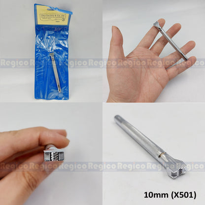 Oka Basketweave Leather Engraving and Embossing Stamping Tool Leather Craft