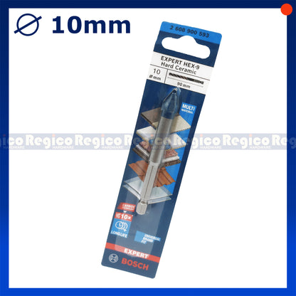 Bosch Expert Hex-9 Hard Ceramic Multimaterial Drill Bit for Impact Drill Driver  3mm 4mm 5mm 6mm 8mm 10mm 12mm Bosch Accessories