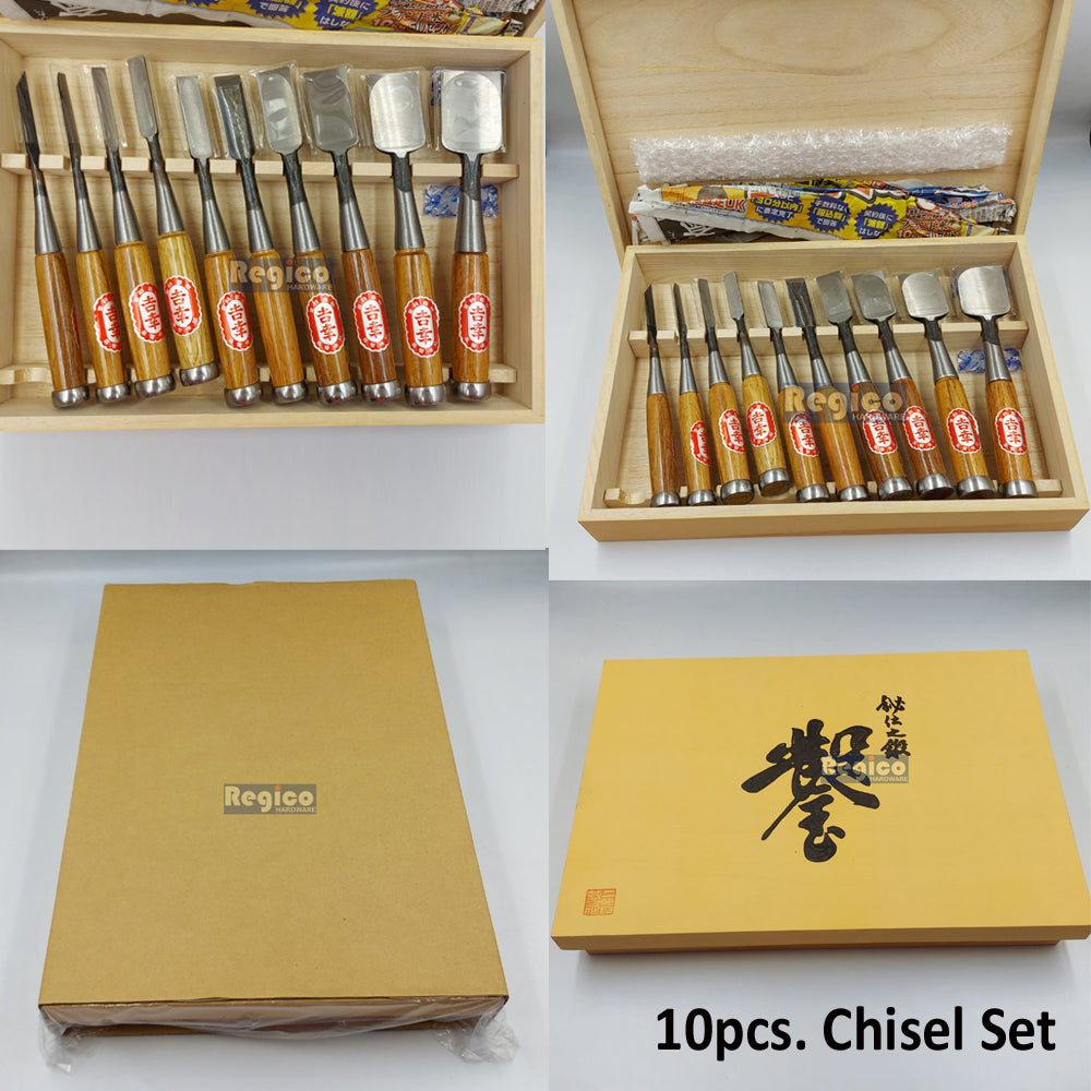 FUJIKAWA Okyo Japanese Chisel Set