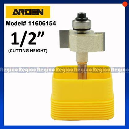ARDEN 1/4  Shank Rabbeting Cutter Router Bit for Woodworking #1606