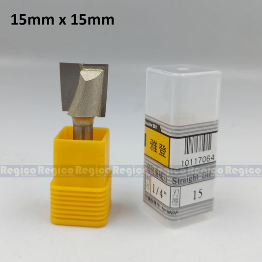 ARDEN 1/4 Shank Bottom Cleaning Router Bit for Plunge Router #0117