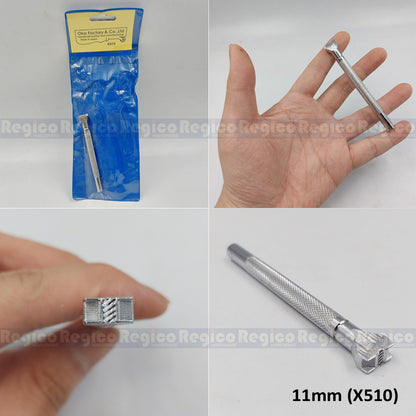 Oka Basketweave Leather Engraving and Embossing Stamping Tool Leather Craft