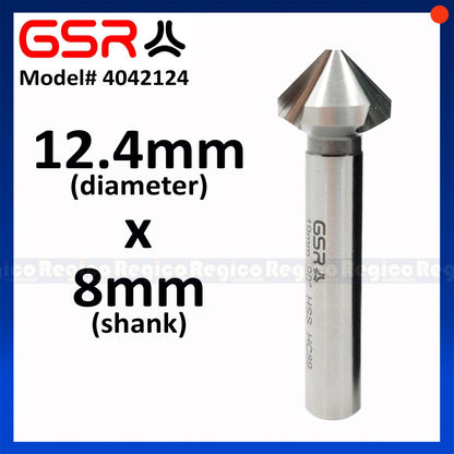 GSR HSS High Speed Steel Countersink Drill Bit for Metal