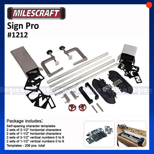 Milescraft SignPro Sign Making Router Jig 1212
