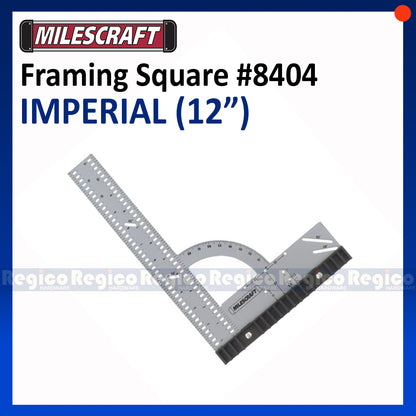 Milescraft Framing Try Square Metric Imperial