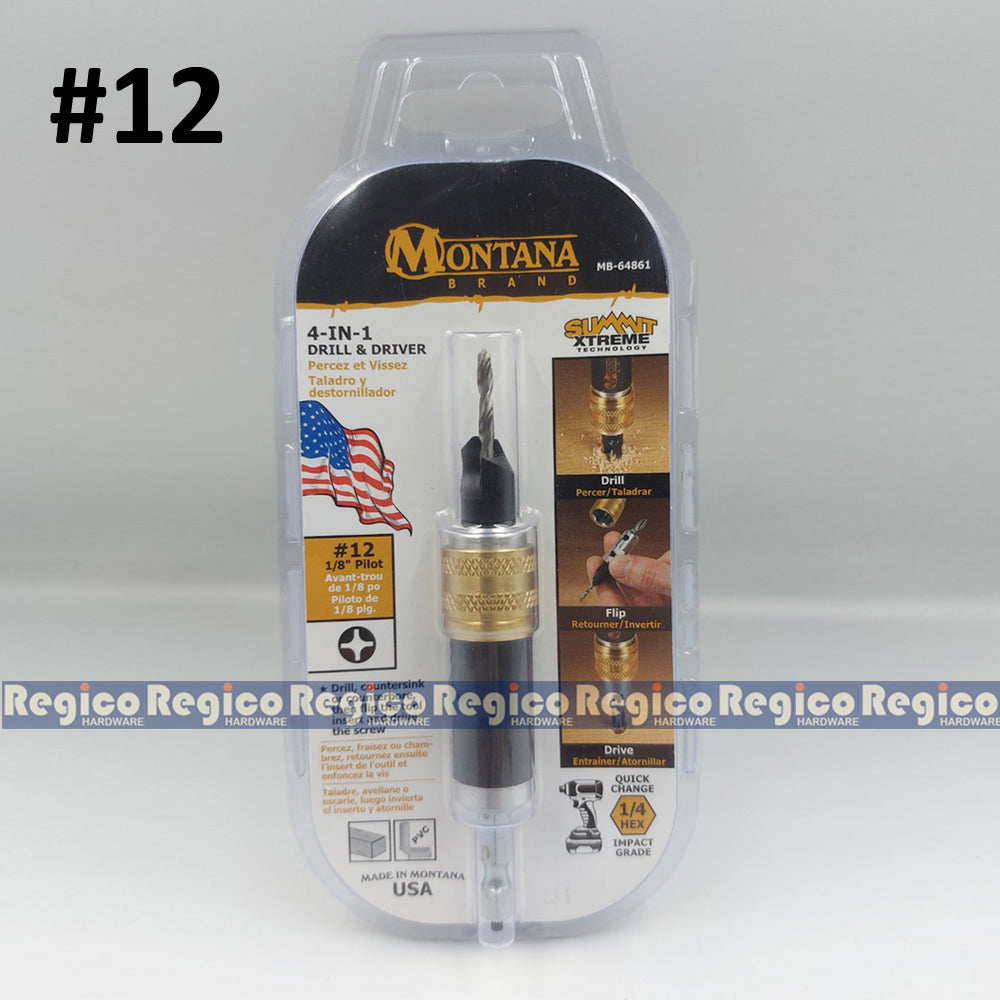 Montana 4 in 1 Drill Driver Compact Modular Drill and Driver