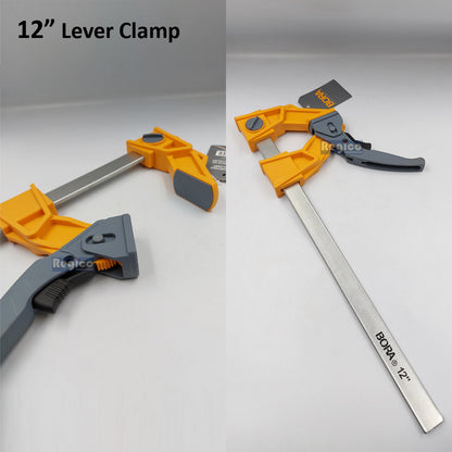 Bora Lever Clamp 6Q uick Release Ratcheting F Clamp 571006 571012 571024