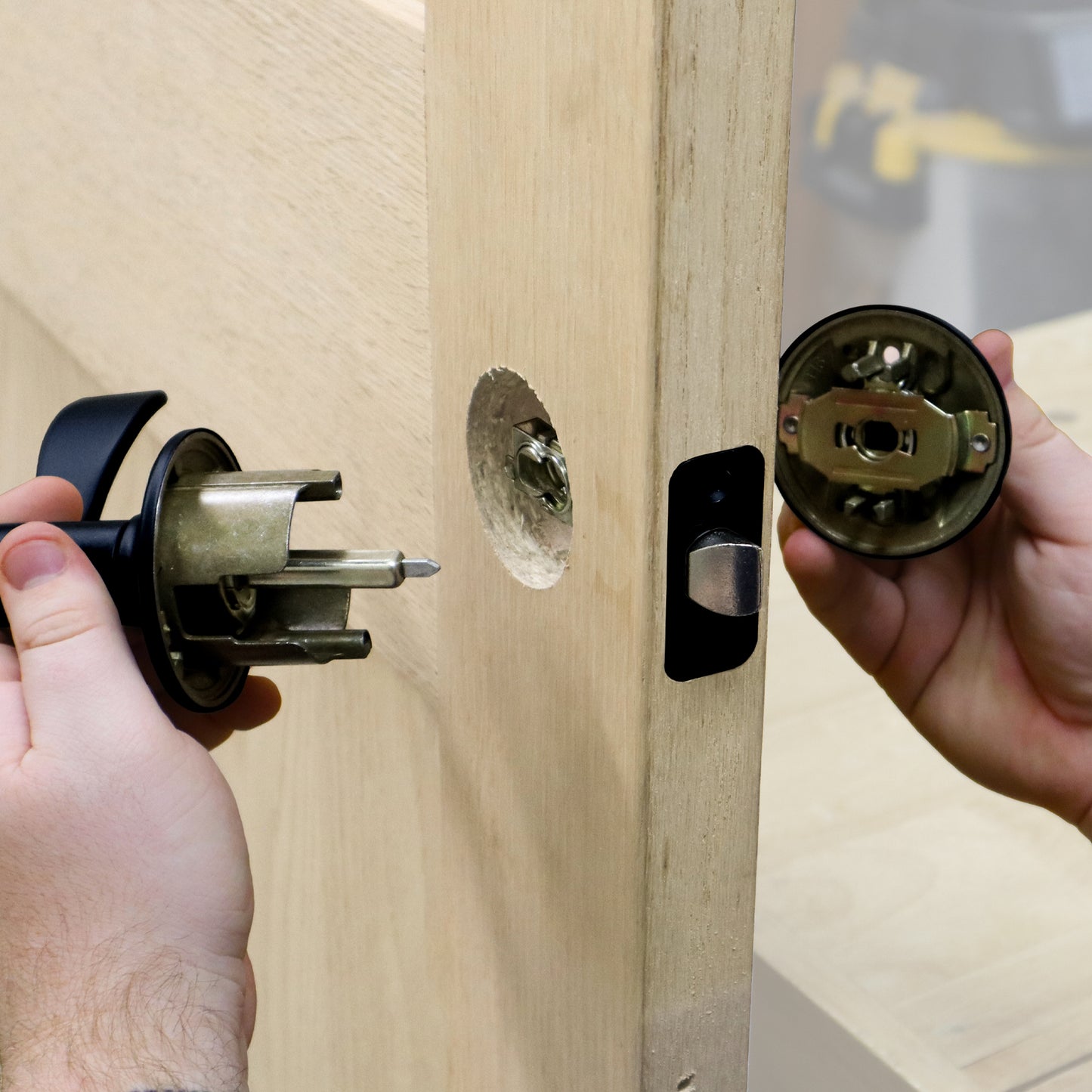 Milescraft Lockmate 1338 DIY Lock Knob Installation Jig Attachment Kit