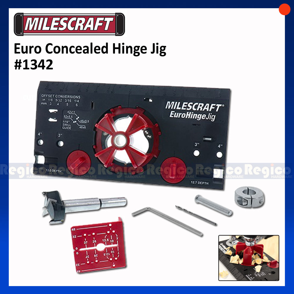 Milescraft Concealed  Euro Hinge Jig #1342