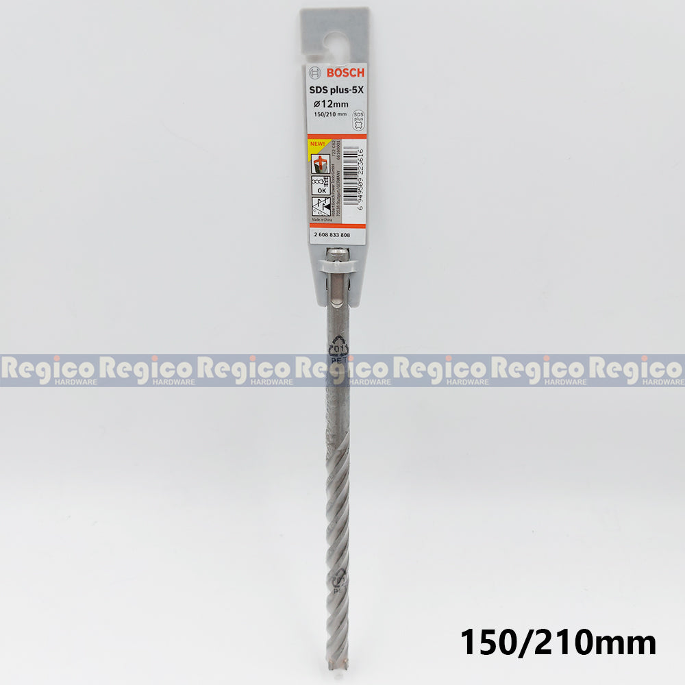 Bosch 12mm SDS Plus 5x Concrete Rotary Hammer Drill Bit Bosch Accessories