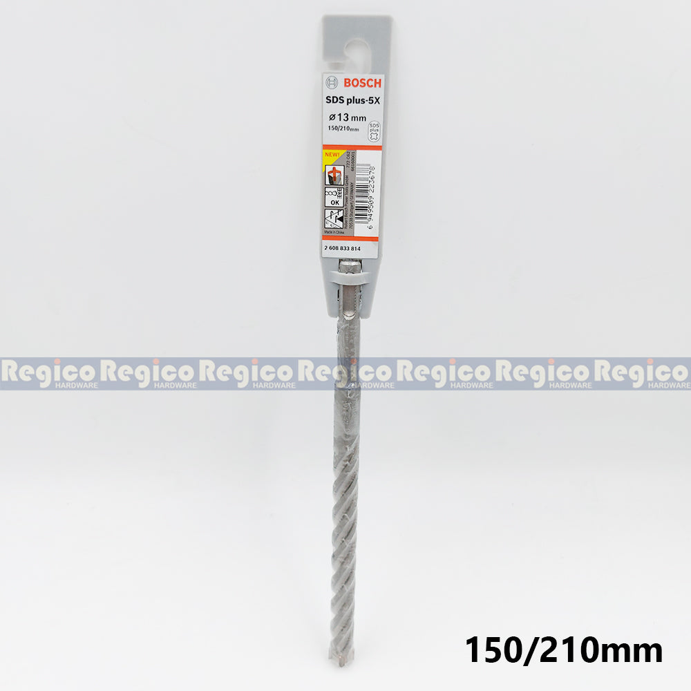 Bosch 13mm SDS Plus 5x Concrete Rotary Hammer Drill Bit Bosch Accessories