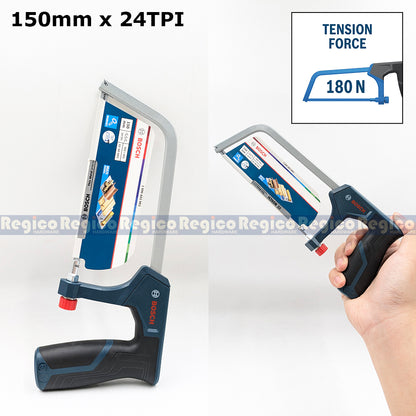 BOSCH Professional Hacksaw 300mm 150mm | Metal Cutting Hand Saw for Steel 12" 6" | 1600A039R4 1600A039R3 Bosch Hand Tools