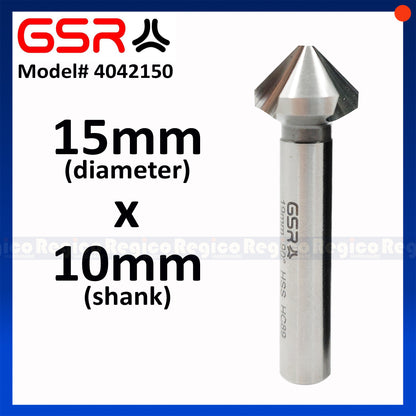 GSR HSS High Speed Steel Countersink Drill Bit for Metal