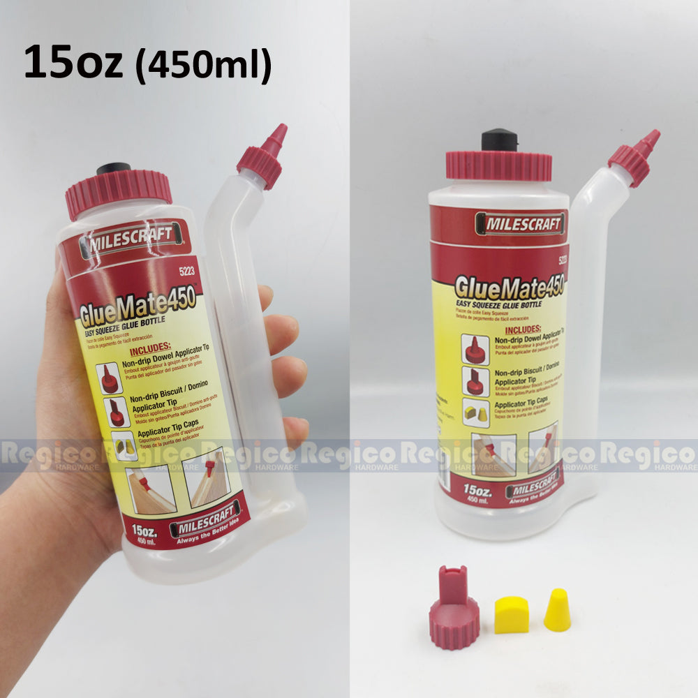 Milescraft GlueMate Easy Squeeze Glue Bottle #5222 #5223