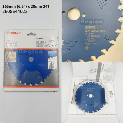 Bosch 165mm 6.5 inches Expert for wood Circular saw Blade Original Genuine Bosch Acc #44024 #44022