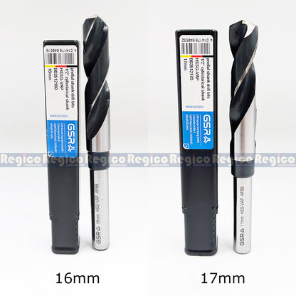 GSR Reduce Shank High Speed Steel Drill Bit Metric 1/2 Shank