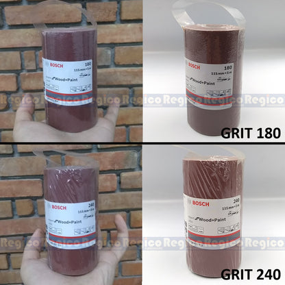 BOSCH Sanding Roll 115mm x 5mts