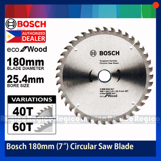 BOSCH 180mm 7 Inches Eco For Wood Circular Saw Blade Bosch Acc #44317 #44318