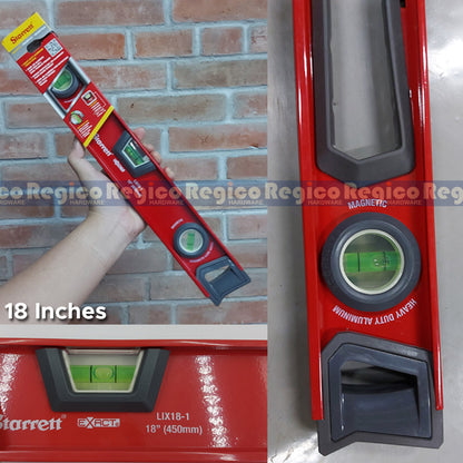 Starrett 24 inches Aluminum 1-Beam Magnetic Level KLIX24 KLIX18