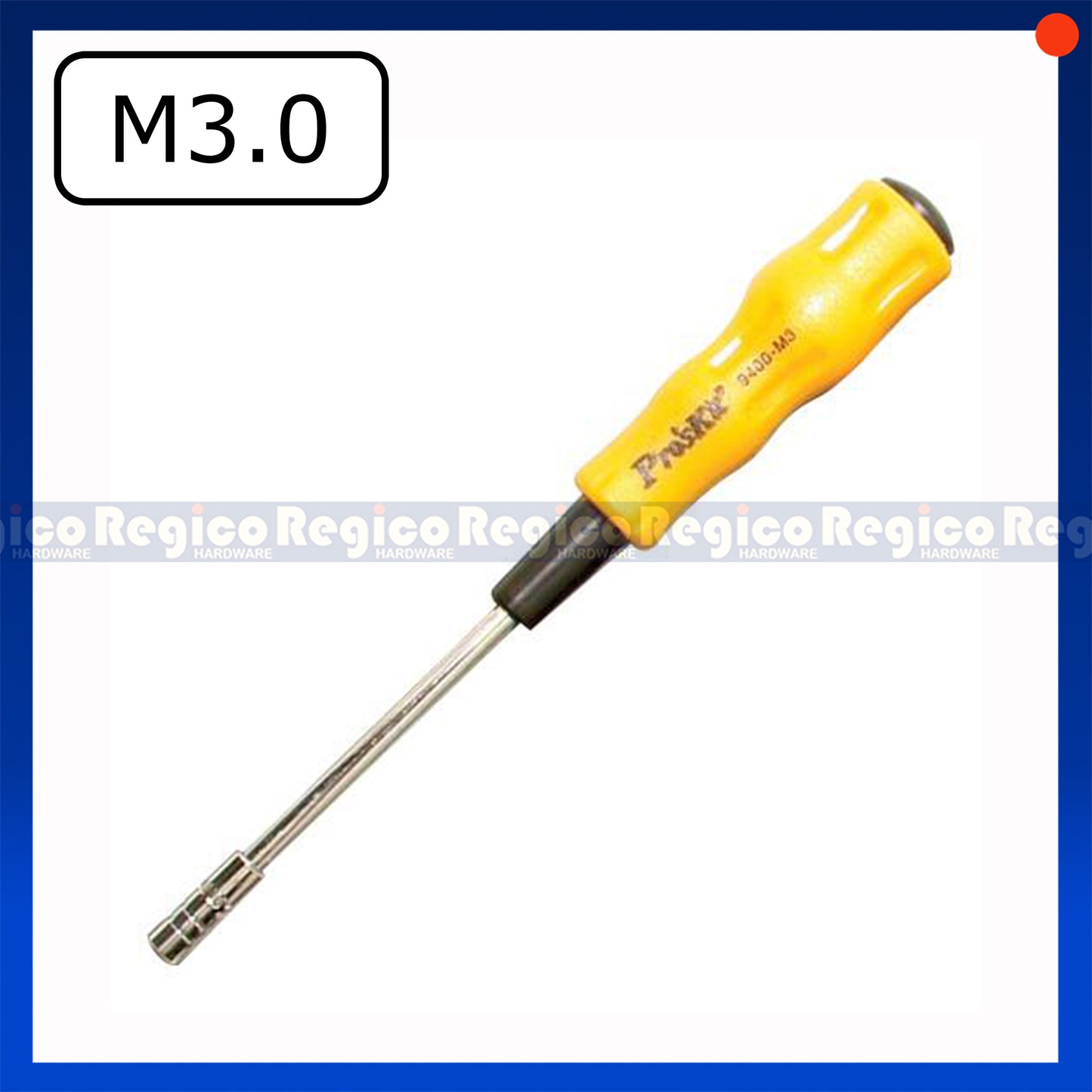 Proskit Hex Nut Drivers M3.5 M4 M4.5 M5 M5.5 M6 Electronic 3.0-6.0 Size Precision Hex Screwdriver Hand Tools