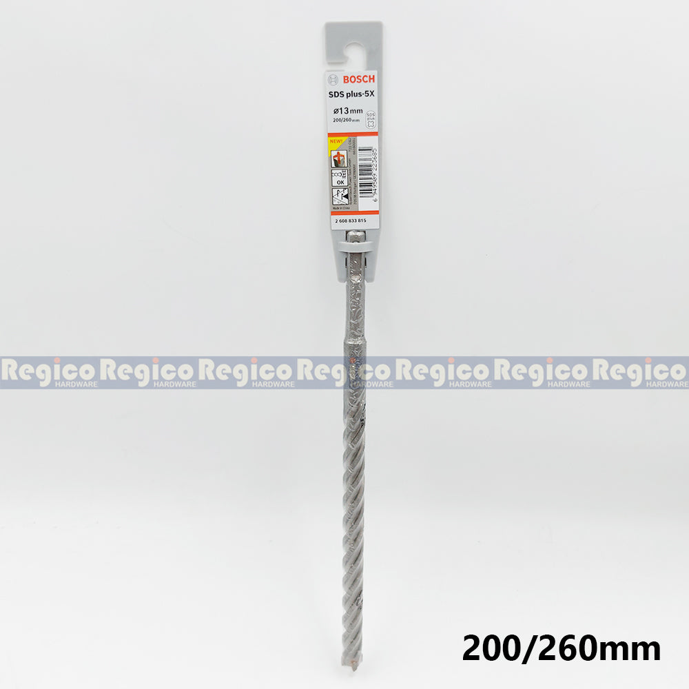 Bosch 13mm SDS Plus 5x Concrete Rotary Hammer Drill Bit Bosch Accessories