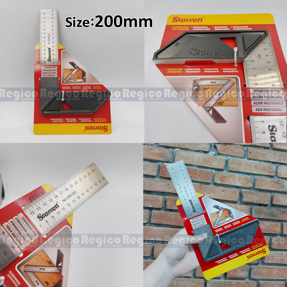 Starrett Carpenter Try Square