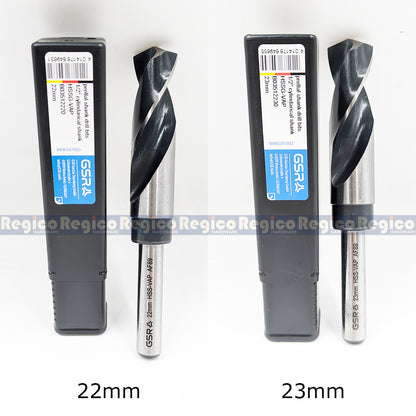 GSR Reduce Shank High Speed Steel Drill Bit Metric 1/2 Shank