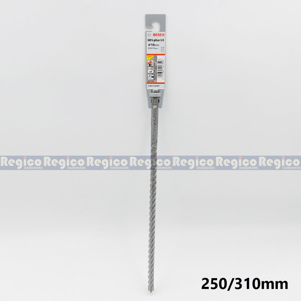 Bosch 10mm SDS Plus 5x Concrete Rotary Hammer Drill Bit Bosch Accessories