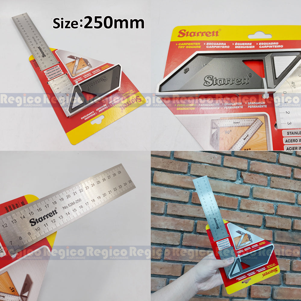 Starrett Carpenter Try Square