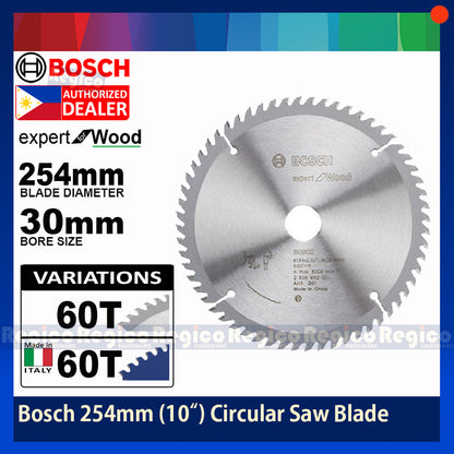 BOSCH 254mm 10 inches Expert for wood Circular saw Blade #42530 #43008 Bosch Acc