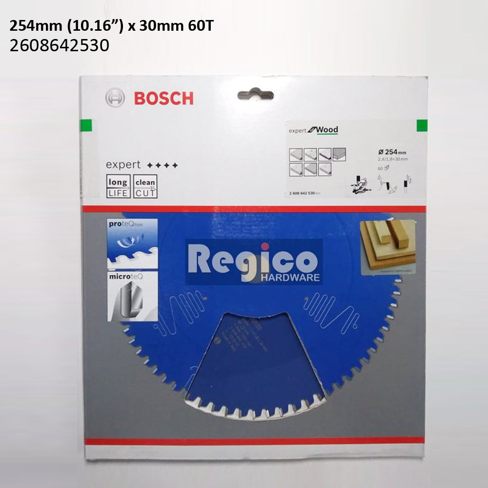 BOSCH 254mm 10 inches Expert for wood Circular saw Blade #42530 #43008 Bosch Acc