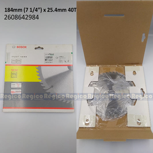 BOSCH 184mm 7 1/4 inches Expert for Wood Circular Saw Blade Original Genuine Bosch Acc #42984 #42985