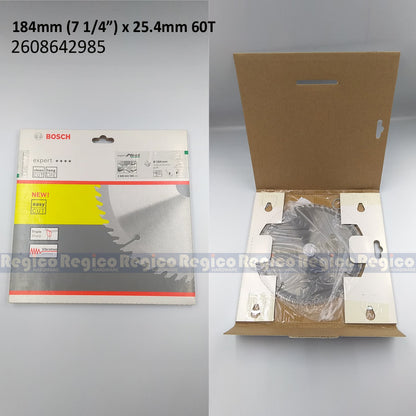 BOSCH 184mm 7 1/4 inches Expert for Wood Circular Saw Blade Original Genuine Bosch Acc #42984 #42985